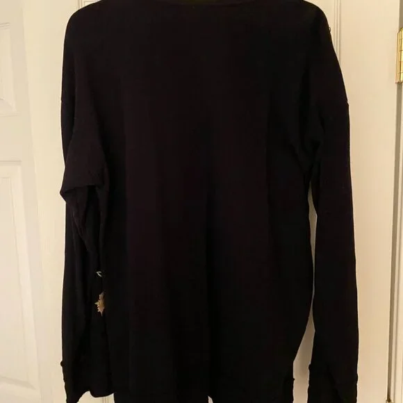 Johnny Was Embroidered Sweatshirt - Picture 2 of 6